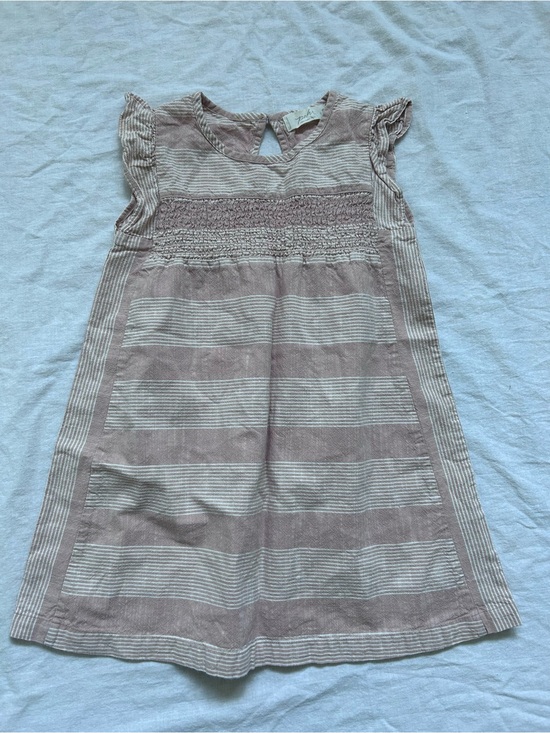Pehr Other - Smocked Stripe Pink Casual Dress for Girls